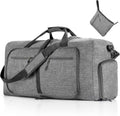 Vomgomfom Foldable Travel Duffle Bag - Lightweight Water-Resistant Luggage with Shoe Compartment | 65L/85L/115L Sizes