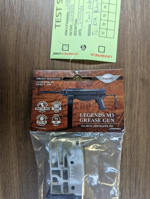 Umarex Legends M3 Grease Gun Magazine for .177 Caliber BB Gun Air Rifle