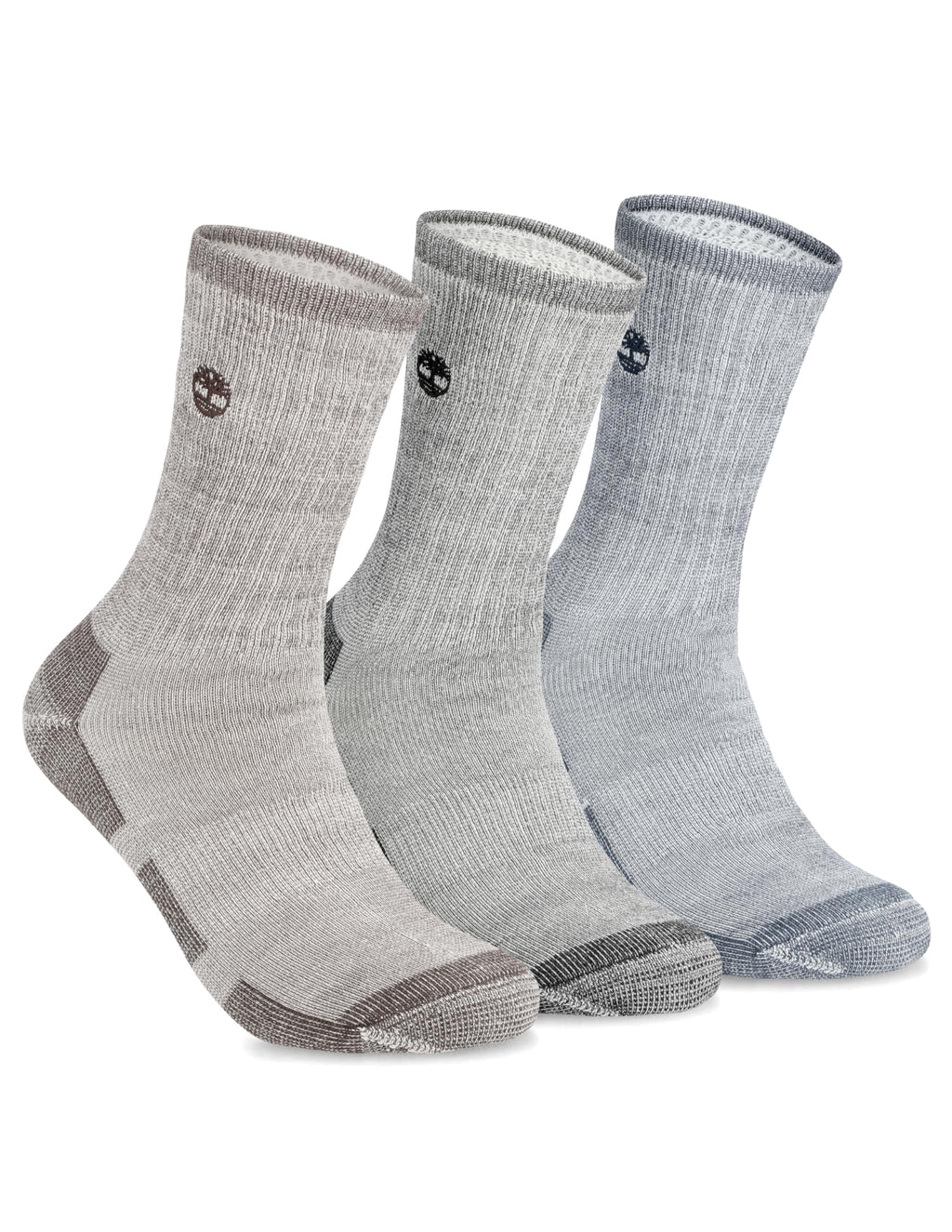 Timberland Mens Wool, Hiking, Winter, Thermal Boot Socks, Full Cushioned Crew Socks Arch Support