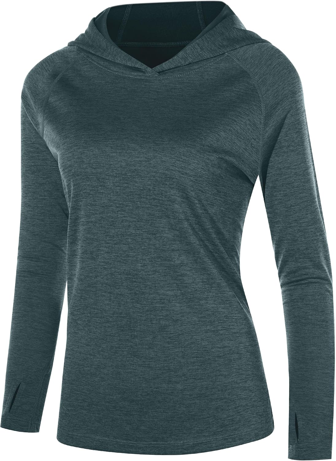 Roadbox Women's Sun Protection Hoodie - UPF 50+ Long Sleeve Outdoor UV Rash Guard | Lightweight Hiking Shirt