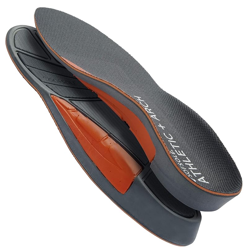 Sof Sole Men's Athletic High Arch Performance Full-Length Insole - 9-10.5 US (Variation: 9-10.5)