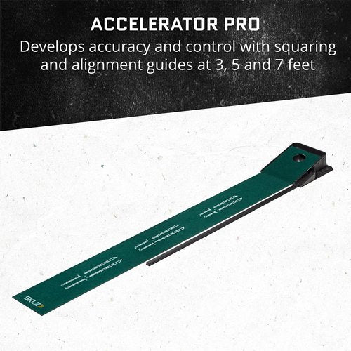 SKLZ Accelerator Pro + Quickster Chipping Net, All-In-One Golf Training Set