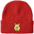 Bioworld Winnie The Pooh Embroidery Acrylic Knit Cuff Beanie