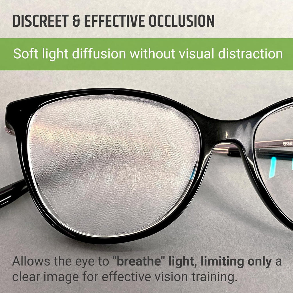 Skiennix Translucent Eye Patch - Vision Therapy for Amblyopia & Strabismus | Unisex Adult Size