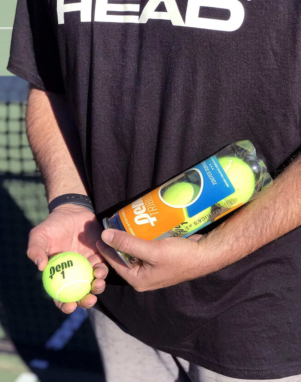 Penn Tribute Tennis Balls - High-Performance Felt for Superior Play | 3-Pack