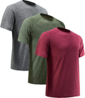 Skiennix Men's Athletic Workout Shirt - Quick Dry Short Sleeve T-Shirt | Moisture-Wicking Performance