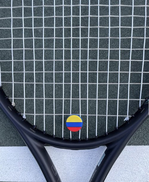 Tennis Vibration Dampener Flags (Colombia Flag)