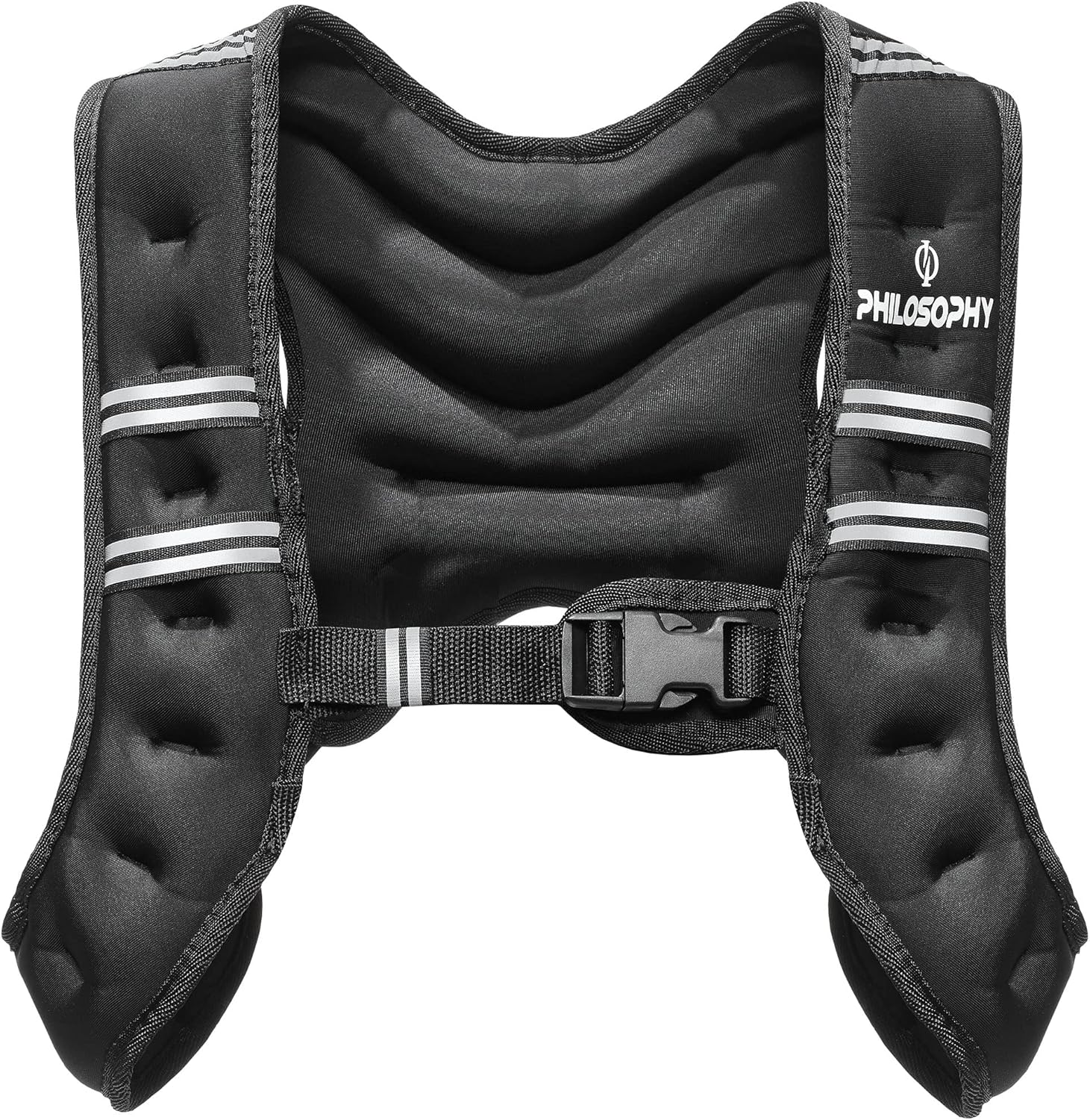 Philosophy Gym Weighted Workout Vest - Enhance Strength Training & Fitness | Adjustable Size