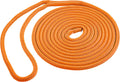 Shoreline Marine Dock Line - Double Braid Polyester, Neon Orange, 3/8-Inch x 20-Feet