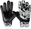 Regine Switzerland Soccer Goalie Gloves - Youth & Adult Football Keeper Gloves with Double Wrist Support & 4mm Anti-Slip Latex Palm