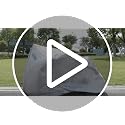 Favoto Waterproof Bicycle Cover for 1-2 Bikes Silver - Outdoor Storage