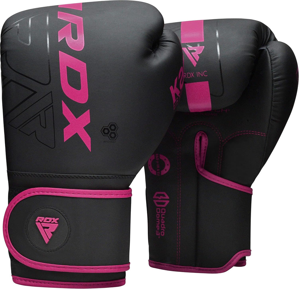 RDX Boxing Gloves - Pro Training & Sparring | Maya Hide Leather for Muay Thai & MMA | Ventilated Palm, 8-18 Oz Options