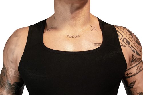FUXERT Men's Sweat Vest Sweat Tank Top for Waist Trainer Workout Body Shaper Sauna Suit for Gym Exercise(SOBK 2XL/3XL)