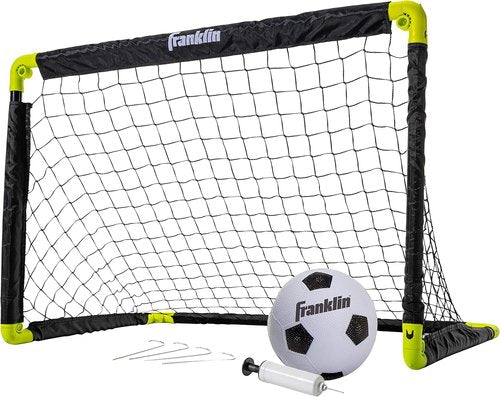 Franklin Sports Mini Soccer Goal with Ball and Pump