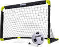 Franklin Sports Mini Soccer Goal Set - Includes Ball and Pump for Easy Setup | Perfect for Kids