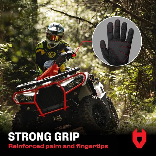 NoCry Tactical Gloves - Flexible Knuckle Guards & Reinforced Palms - Durable Combat Gear for Men