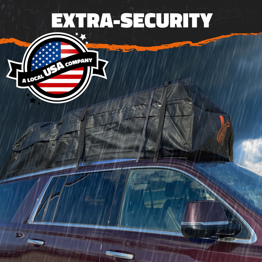 Mockins XXL 50 CuFt Heavy Duty Car Rooftop Cargo Carrier Bag 85"x50"x20"