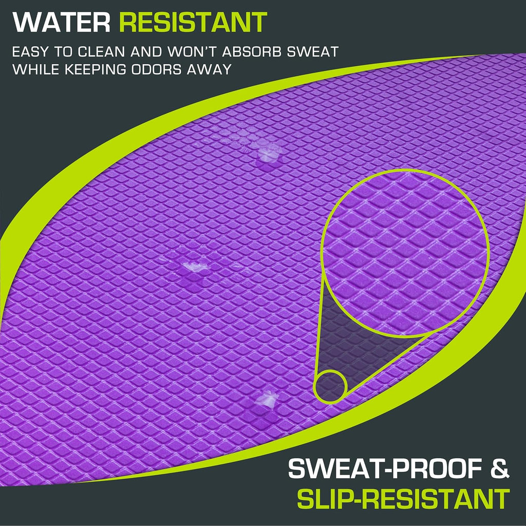 ProsourceFit Balance Pad - Non-Slip Cushioned Foam Mat for Fitness, Yoga & Stability Training