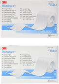 2 X Medical Tape MicroporeTM Paper 2 Inch X 10 Yards, 6 Per Box
