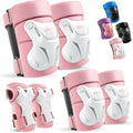 Jova ZIFFY Knee Pads Set - Adjustable Protective Gear for Kids | Includes Elbow Pads & Wrist Guard - 2 Sizes, 4 Colors