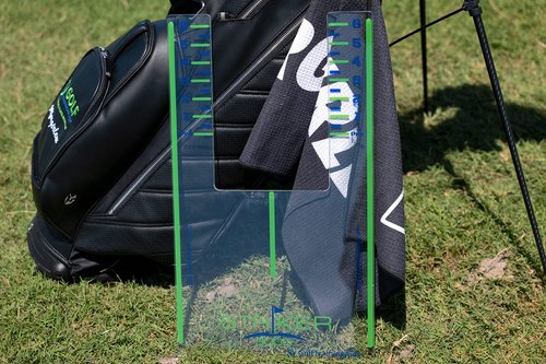 The Striker 3000 Golf Training Aid - Improve Ball Striking - Helps Player Monitor Ball Position, Swing Path, and Angle of Attack