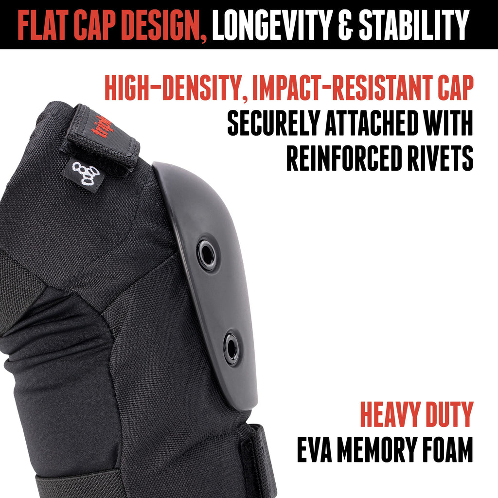 Triple Eight EP 55 Elbow Pads (Black, Large)