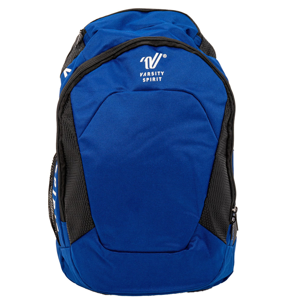 Varsity Spirit Cheer Backpack for Cheerleaders and Athletes - Durable, Spacious with Extra Pockets for Uniforms, Dance Gear & Gym Essentials - Versatile Cheerleading Bag for Practice & Travel - Blue