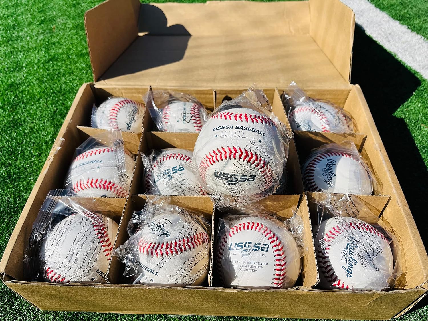 Rawlings USSSA Baseballs - Competition Grade ROLB1USSSA for Youth 14U | Multiple Count Options