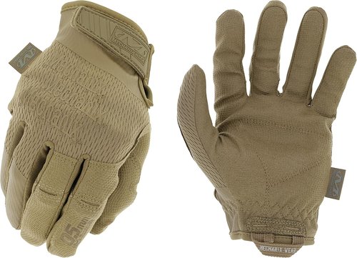 Mechanix Wear Tactical Gloves - High-Dexterity 0.5mm Work Gloves for Precision Fit | Brown, Large