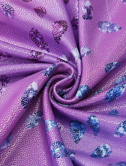 HOZIY Gymnastics Leotards for Girls - Sparkle Unicorn & Leopard Biketard Outfits | Toddler & Kids Sizes