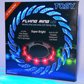 TOSY Flying Ring - Super Bright RGB Multicolor LED Toy | Waterproof & Safe for Kids, Teens, and Easter Gifts