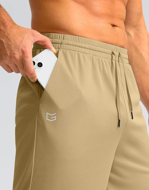 G Gradual Men's Athletic Shorts - Lightweight Quick-Dry 11" Basketball Shorts with Pockets