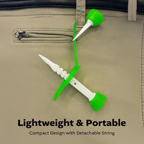KPRODUCT4U Birdie1 Smart Golf Tees (Long Tees+Short Tees) 4P (Yellow+Green+Blue+Orange), Gift Set