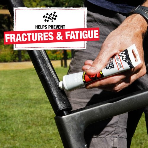 Finish Line Fiber Grip Carbon Fiber Bicycle Assembly Gel – Reduces Slippage, Prevents Over-Tightening, Non-Toxic, Clear Formula for Stems, Handlebars & Seat Posts, 1.75 oz