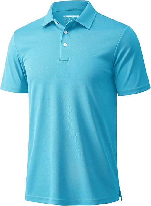 MAGCOMSEN Men's Polo Shirt - Quick Dry Short Sleeve Casual Golf Tee | Outdoor Performance Jersey