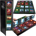 Monster Trading Card Album - Matte Black Binder with Anti-Theft Protection | Holds 320 Cards for Yu-Gi-Oh, Pokémon, MTG