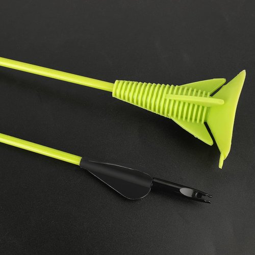 AMEYXGS 27" Fiberglass Sucker Arrows - Safe Suction Cup Design for Youth Archery Practice (6 Pack)