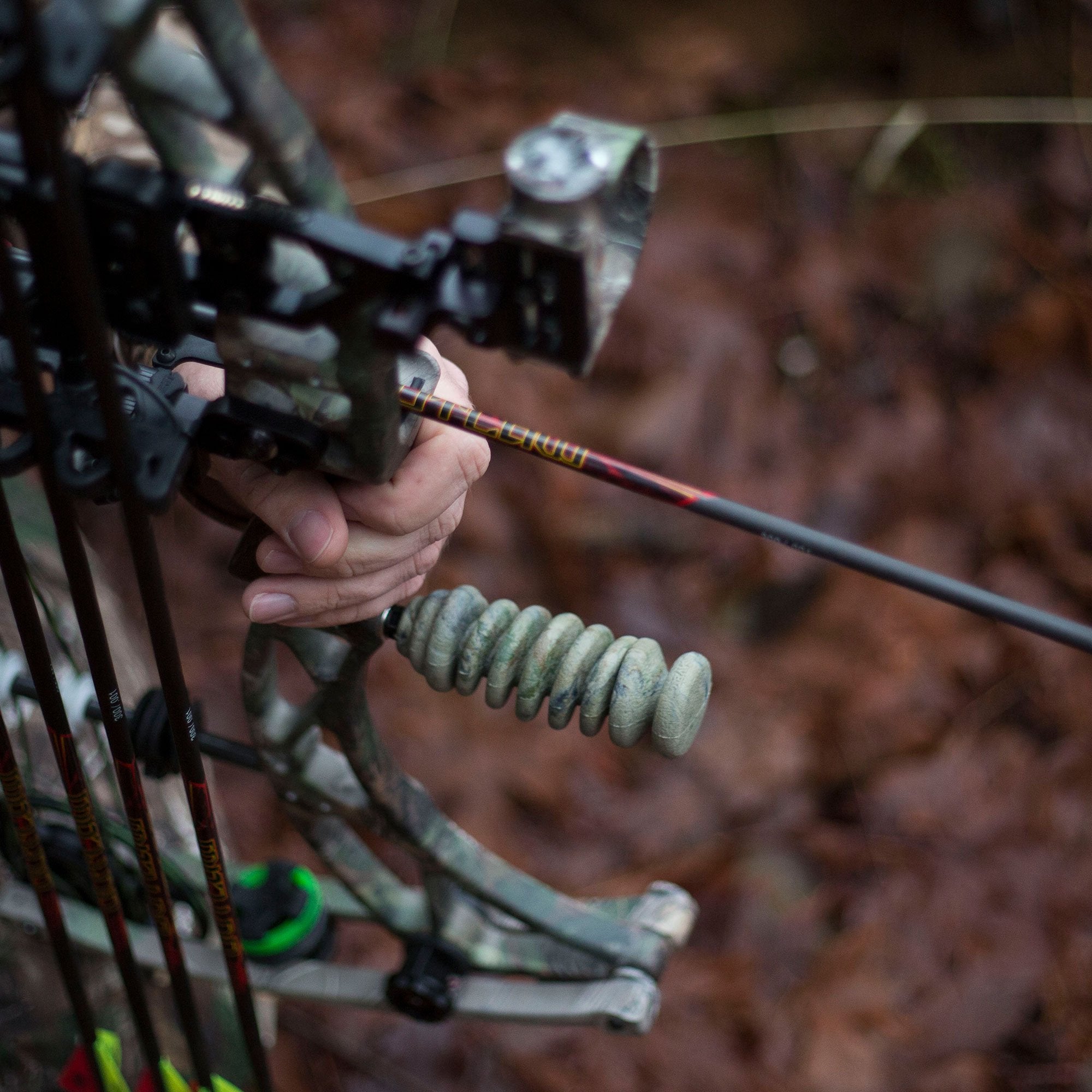 LimbSaver S-Coil Bow Stabilizer, 4-1/2 Inches, Camo