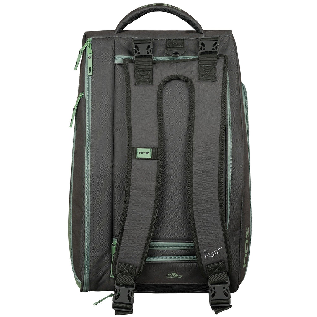 Padel Racket Bag AT10 Competition Trolley | High-Capacity Padel Bag for Men | NOX ThermoTech Thermal Compartment | Multi-Functional Backpack & Shoulder Bag | Holds Up to 3 Padel Rackets & Accessories