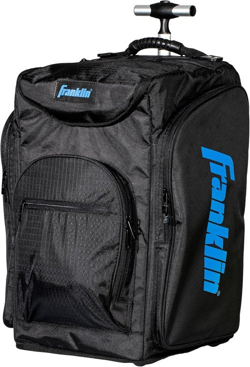 Franklin Sports Portable Pickleball Hopper Bag - 100 Ball Rolling Caddy & Storage Solution