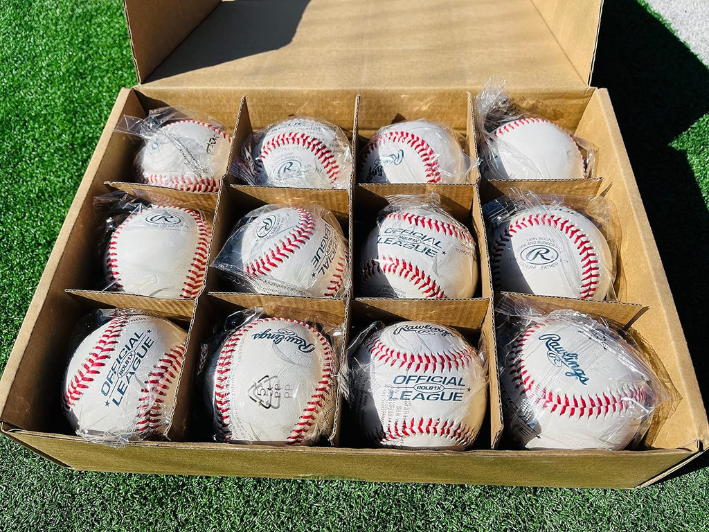 Rawlings Official League Practice Baseballs - ROLB1X | Available in Multiple Count Options