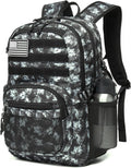 Skiennix Military Tactical Backpack - 3-Day Assault Pack with Molle System | Gray Maple Leaf, 25L