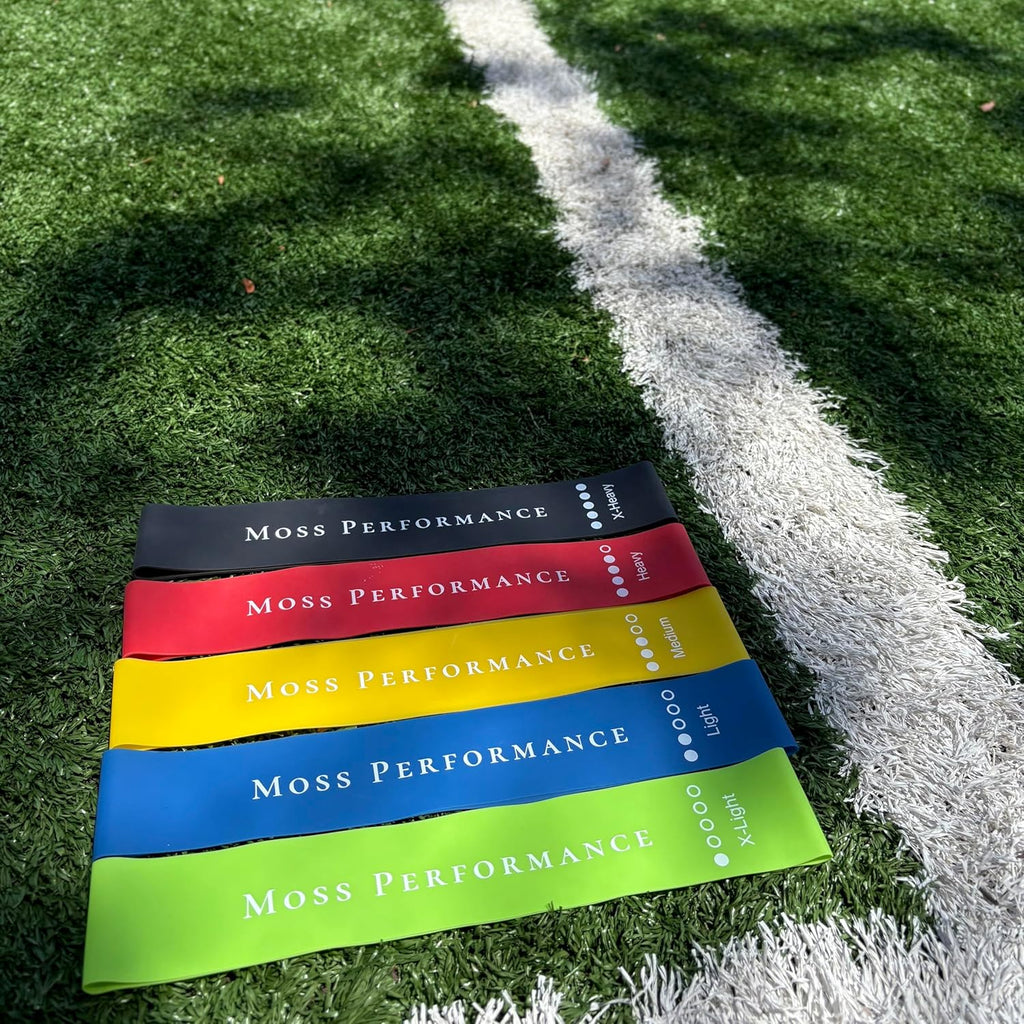 Premium Resistance Bands - Strong Latex Rubber Loop Bands for Strength Training & Home Workouts | Set of 5