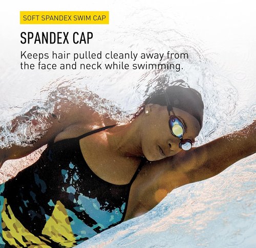 FINIS Spandex Cap - Unisex Swimming Cap for Enhanced Comfort and Performance
