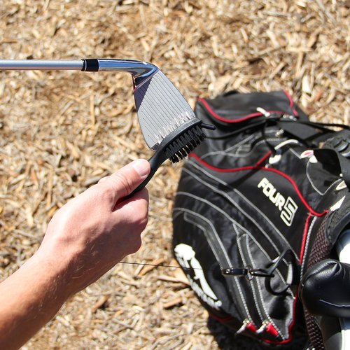 Golf Brush and Club Groove Cleaner (Black)