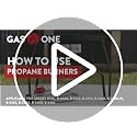 GasOne 200K BTU Propane Burner - Heavy-Duty Outdoor Stove for Cooking & Brewing