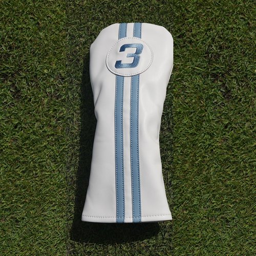 3 Wood Headcover, Easy Slip-On Easy-Off Golf Club Head Cover, Fleece Lined Interior, Water Resistant and Durable Shell, Individual Retail Pack, (3 Wood Headcover)