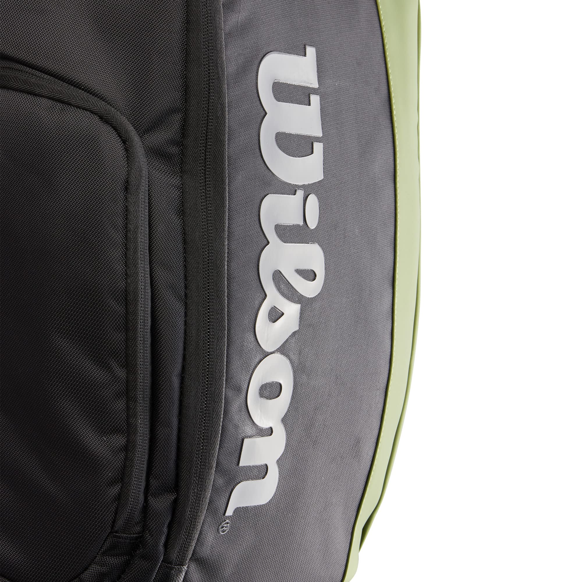 Wilson Blade V8 Super Tour Tennis Backpack - Green/Black, Holds up to 2 Rackets