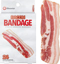 BioSwiss Bacon Shaped Bandages - Latex Free Self-Adhesive Wound Care | 24 Count Sterile Set