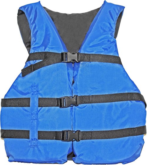 Life Jacket Paddle Vest - Coast Guard Approved Type III PFD | 4 Pack for Jet Ski, Kayak & Pontoon
